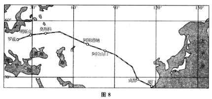 2016年福建成人高考高起点史地综合考试真题及答(8)